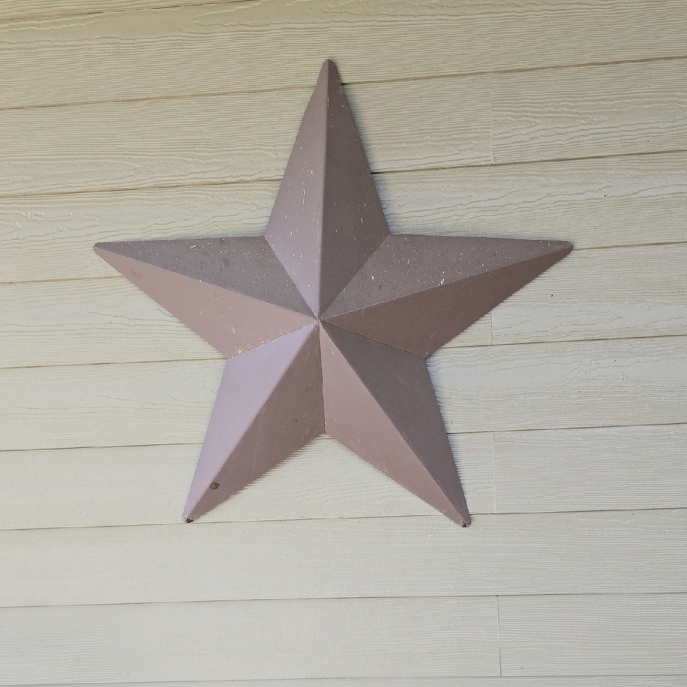 Metallic Star Wall Decor